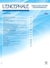 ENCEPHALE-REVUE DE PSYCHIATRIE CLINIQUE BIOLOGIQUE ET THERAPEUTIQUE雜志封面